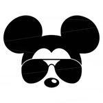 Mickey Mouse Sunglasses Svg Related Keywords & Suggestions -